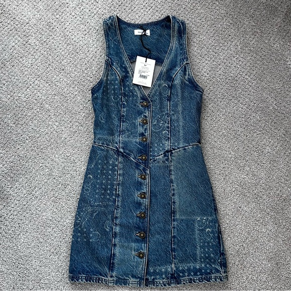 white christmas dresses Women's Denim Strapless Dress main image 1